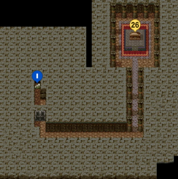 ピラミッドのマップ