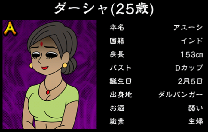 僕のぼったくりバー3攻略 Aランク女の子 ダーシャの詳細情報まとめ