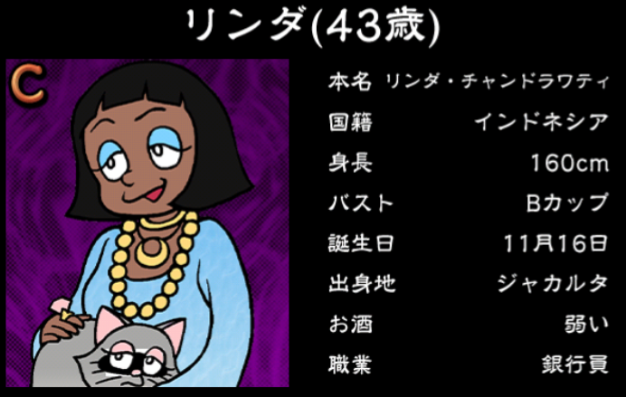 僕のぼったくりバー3攻略 Cランク女の子 リンダの詳細情報まとめ