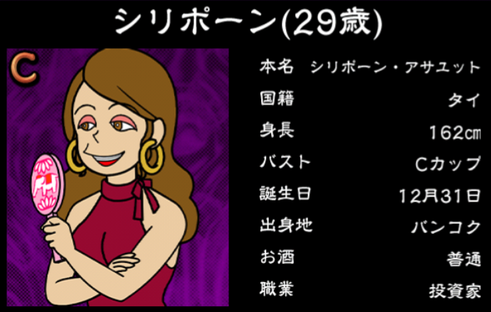 僕のぼったくりバー3攻略 Cランク女の子 シリボーンの詳細情報まとめ