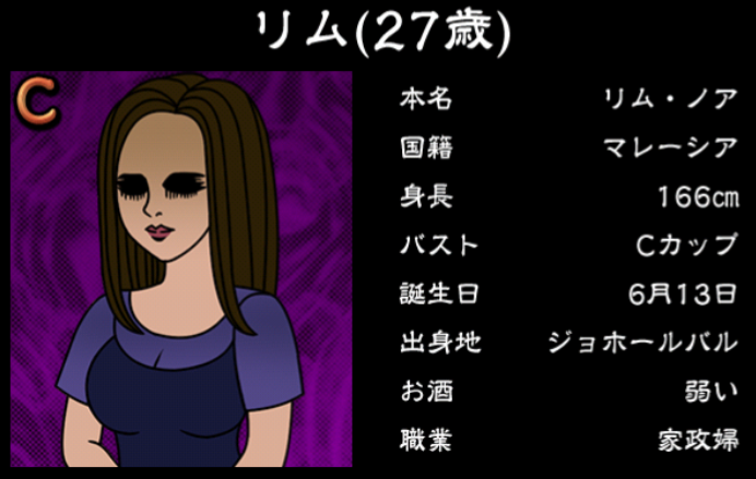 僕のぼったくりバー3攻略 Cランク女の子 リムの詳細情報まとめ