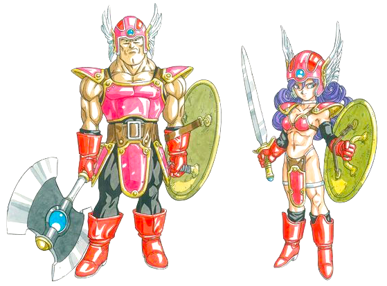 スマホ版ドラクエ3,戦士