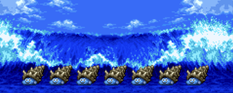 スマホ版ドラクエ3攻略 マリンスライムのステータス/ドロップアイテム/出現場所