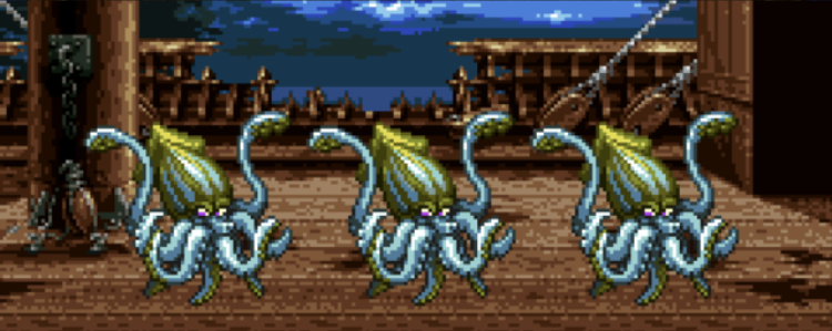 スマホ版ドラクエ3攻略 テンタクルスのステータス/ドロップアイテム/出現場所